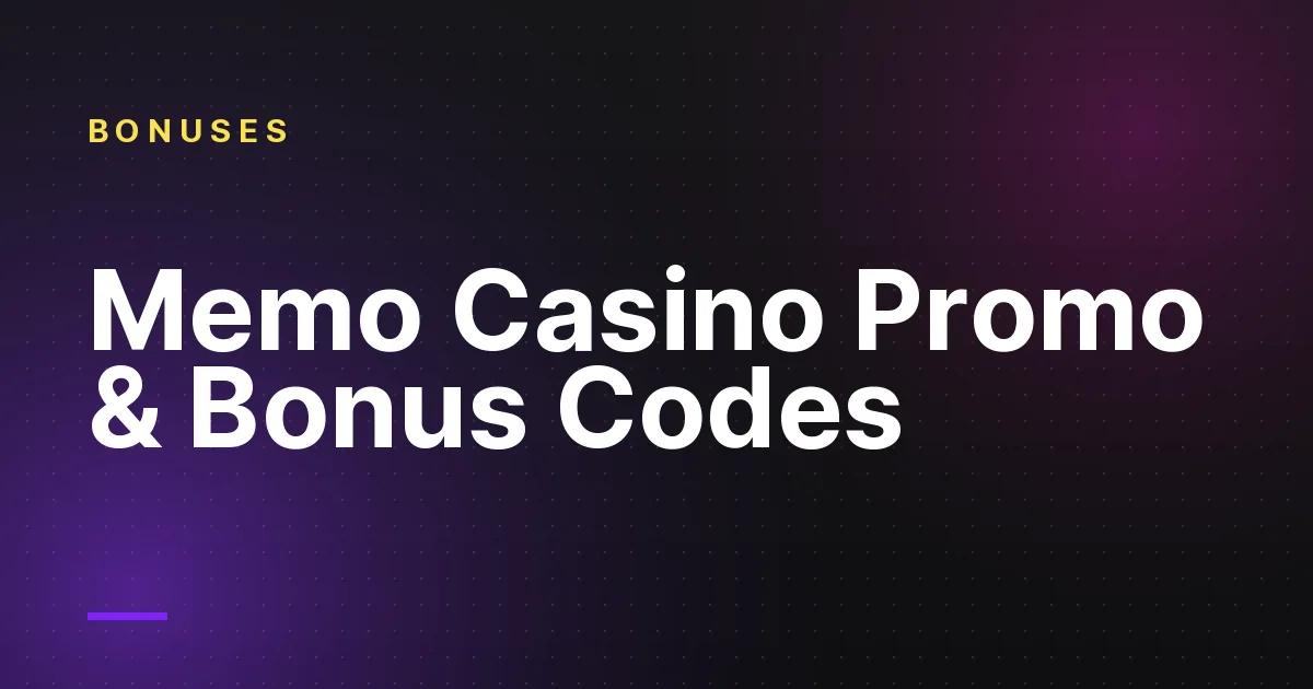 A Clear Look at the Memo Casino Registration Bonus for UK Players